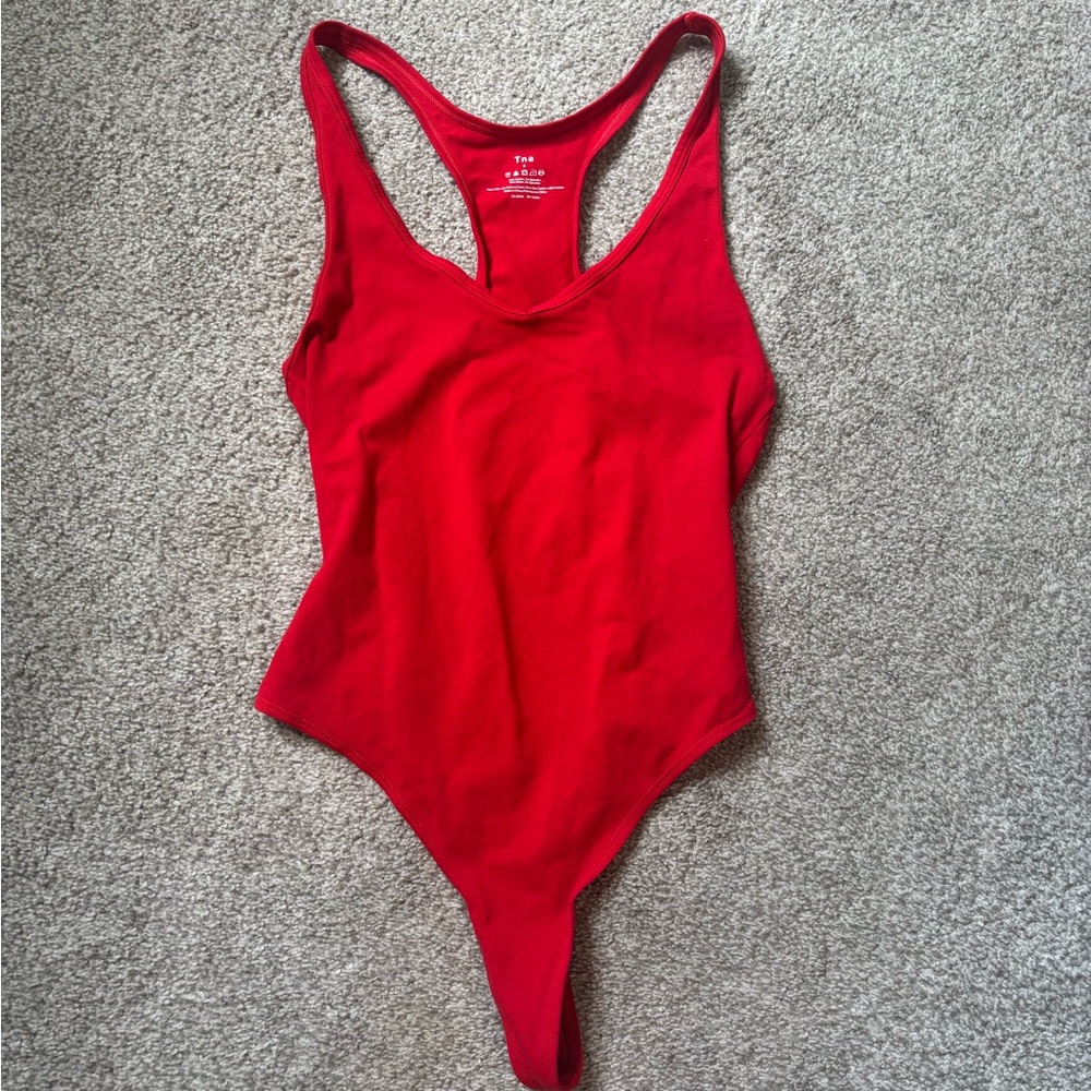 TNA Red Bodysuit small